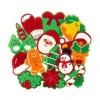 Christmas series Velcro clothing decoration Snowman Sock decoration patch Computer embroidery Mini self-adhesive Item Picture